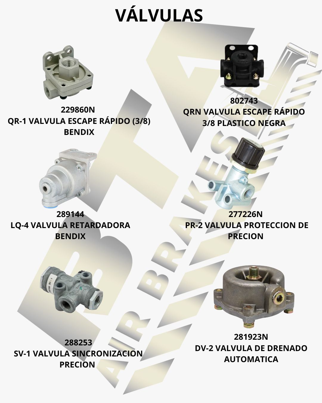 Válvulas